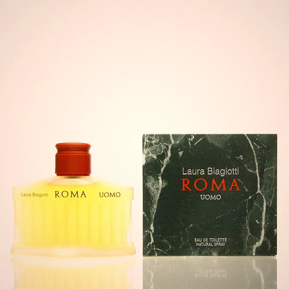 Laura Biagiotti Roma Uomo Eau de Toilette 125 ml EDT Spray Herren NEU OVP