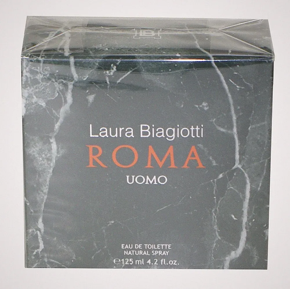 Laura Biagiotti Roma Uomo Eau de Toilette 125ml Parfum für Herren Neu OVP