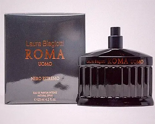 Laura Biagiotti Roma Uomo Nero Estremo Eau de Parfum Intense Spray 125 ml Herren