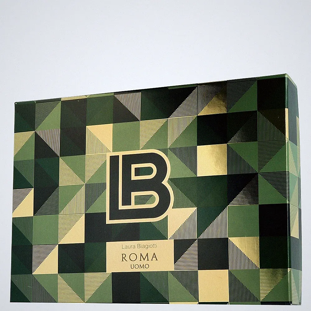 Laura Biagiotti Roma Uomo Set - EDT 75ml, Duschgel Shower Gel 2x 50ml