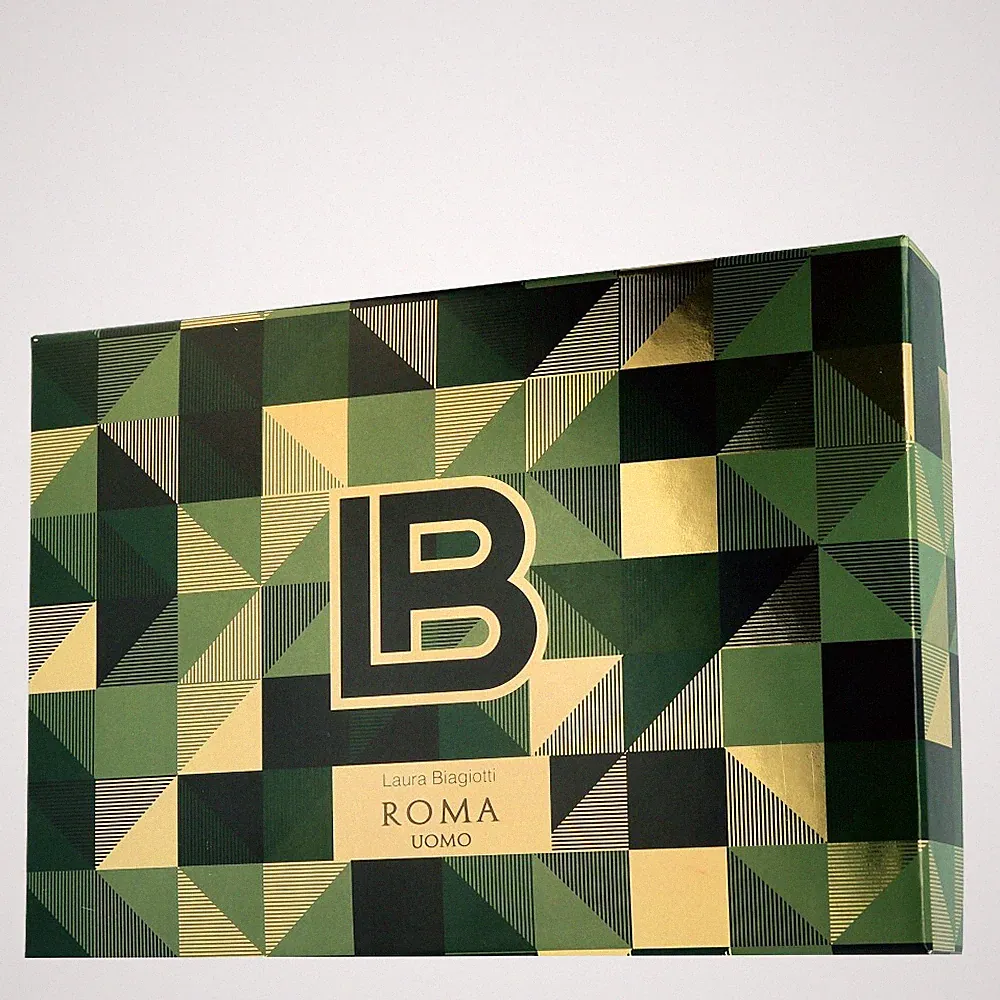 Laura Biagiotti Roma Uomo Set - EDT 75ml, Duschgel Shower Gel 2x 50ml