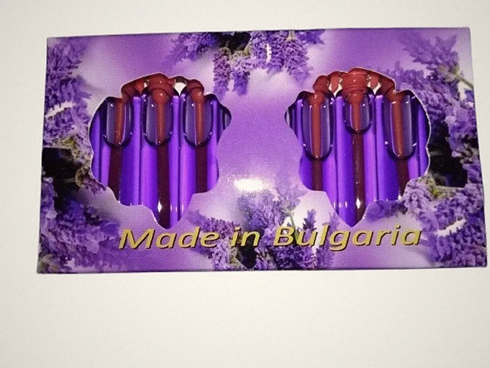 Lavendel - 10 vials Lavendelöl mit Essence de Parfum 2.15 ml.