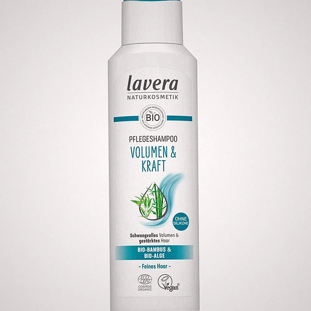 Lavera Pflegeshampoo Volumen Kraft Bio Bambus Bio Alge 250ml Flasche