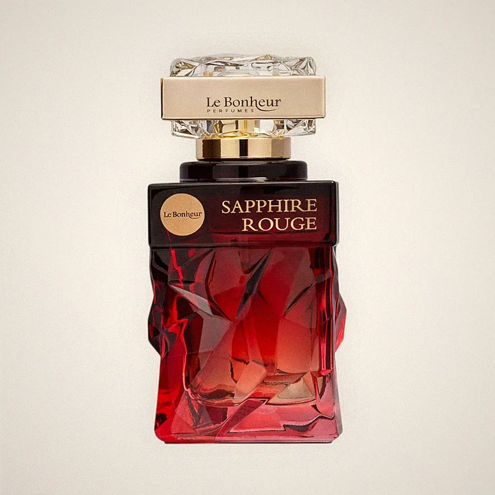 Le Bonheur Sapphire Rouge Eau de Parfum 100 ml – Chypre-Blumiger Unisex Duft | L
