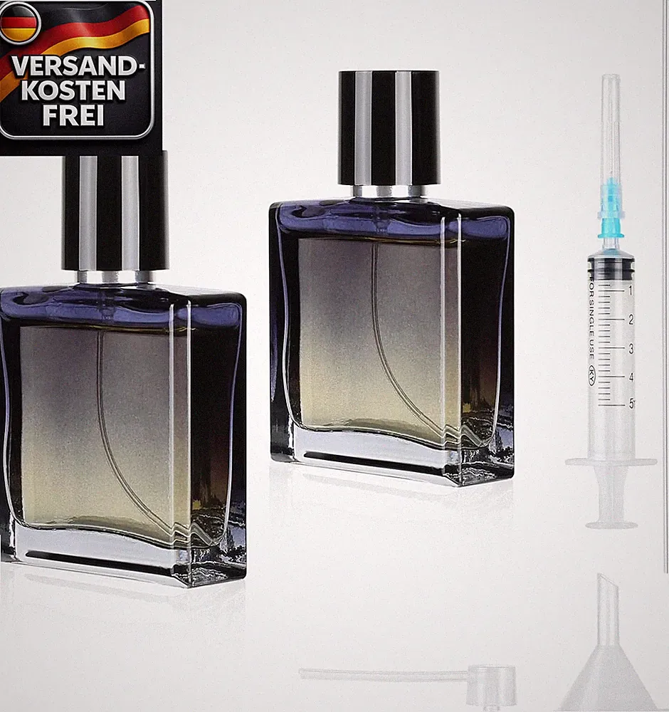 Leere Parfümzerstäuber 30ml für Frauen Reiseflakon Kristallglas Nachfüllbar