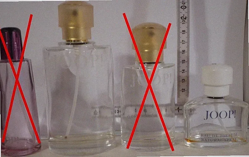 Leerer Flakon - Joop - Eau de Parfum - Eau de Toilette
