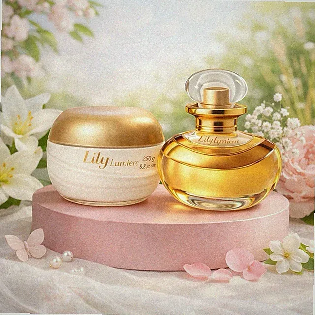 ✨ Lily Lumière Set - Damenduft + duftende Körpercreme ✨