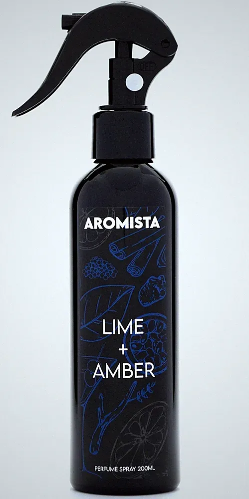 Lime + Amber Auto Parfüm Raumspray 200ml Duftspray Auto Duft Raumduft Lufterf...