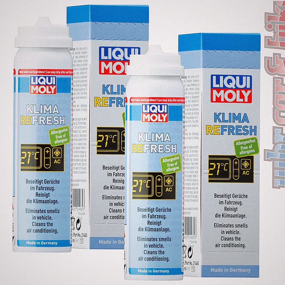 Liqui Moly Klimaanlagenreiniger Klima Refresh 2x 75ml allergenfrei Parfümöl