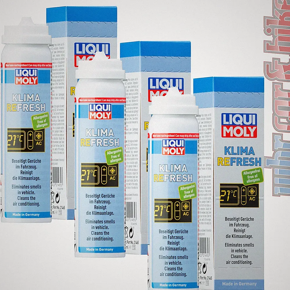 Liqui Moly Klimaanlagenreiniger Klima Refresh 3x 75ml allergenfrei Parfümöl