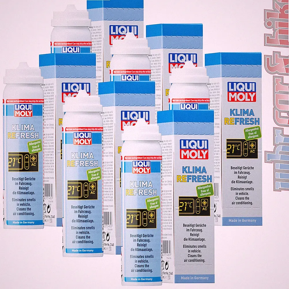 Liqui Moly Klimaanlagenreiniger Klima Refresh 6x 75ml allergenfrei Parfümöl