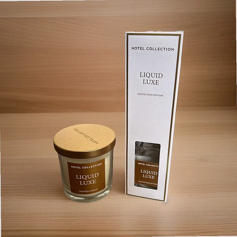 Liquid Luxe Hotel Collection Duftkerze 200g & Reed Diffuser 100ml