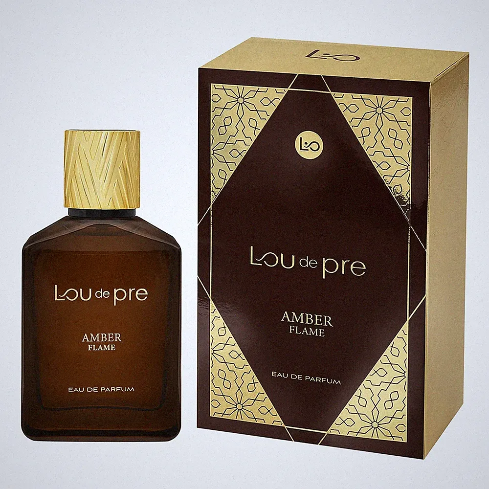 LOU DE PRE Herren Men Amber Flame Eau de Parfum 90 ml EDP Amber Flame