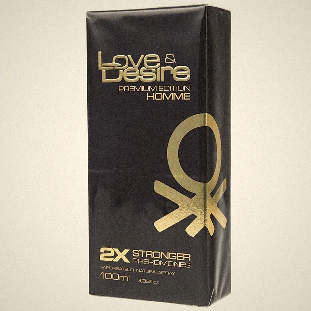 Love & Desire Gold Pheromone Parfum für Männer Herren Spray Konzentriert 100 ml