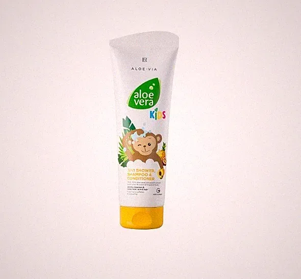 LR Aloe Vera Kids 3 in1 Duschgel Shampoo Spülung 20328-1 Kinder Kindershampoo lr