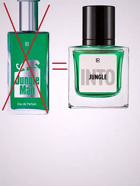 LR into Jungle Man Eau de Parfum lavendel Parfüm 50 ml Men Jungel Lr herren lr