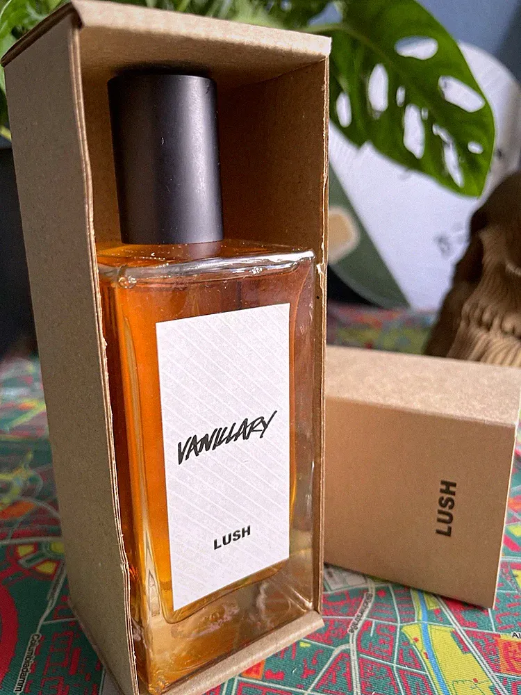 LUSH Vanillary Parfüm Spray 100 ml Vegan Vanille Tonkabohne Jasmin