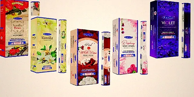 Luxus Duft Long Burning & Soothing Aroma Räucherstäbchen Packung mit 20 Stäbchen