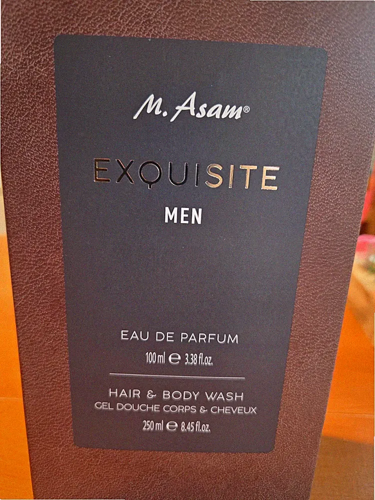 M. Asam Exquisite Men Eau de Parfum + Hair & Body Wash, 250 ml, Aloe Vera
