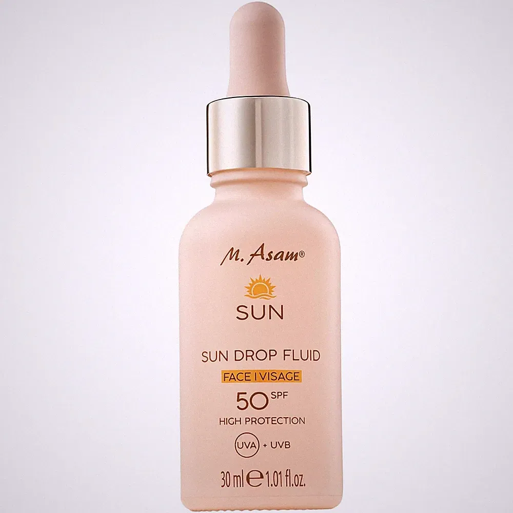 M Asam SUN Drop Fluid LSF 50 (30 Ml) – Pflegendes Sonnenschutzserum Fürs Gesicht