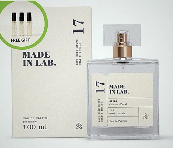 MADE IN LAB 17 WOMEN Eau de Parfum 100ml für Damen Orientalisch, Kaffee EDP