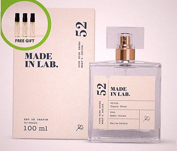 MADE IN LAB 52 WOMEN Eau de Parfum 100ml Damen Chypre, Blumig Duft EDP