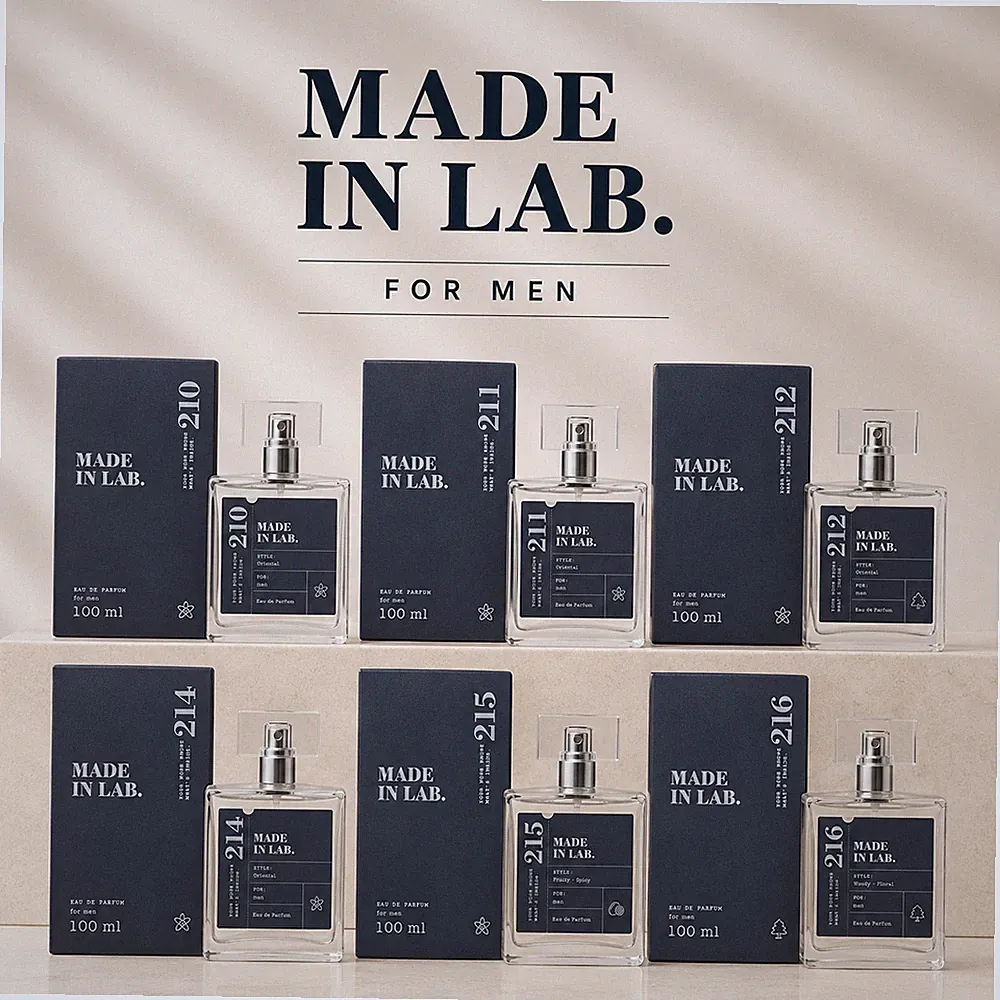 Made in Lab Herrenparfüm 100 ml | Über 100 Duftvarianten | Lang anhaltendes EDP