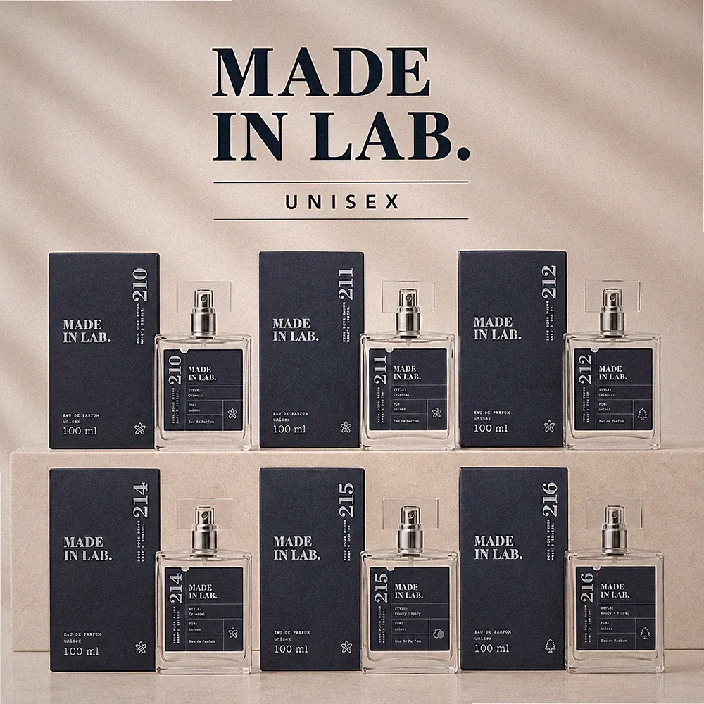 Made in Lab Unisex-Parfüm 100 ml | Alle Düfte | Lang anhaltendes Eau de Parfum