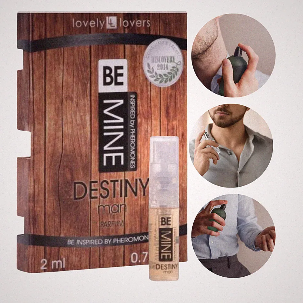 Männerparfüm Parfüm mit Pheromonen LOVELY LOVERS BeMINE 2ml DESTINY man