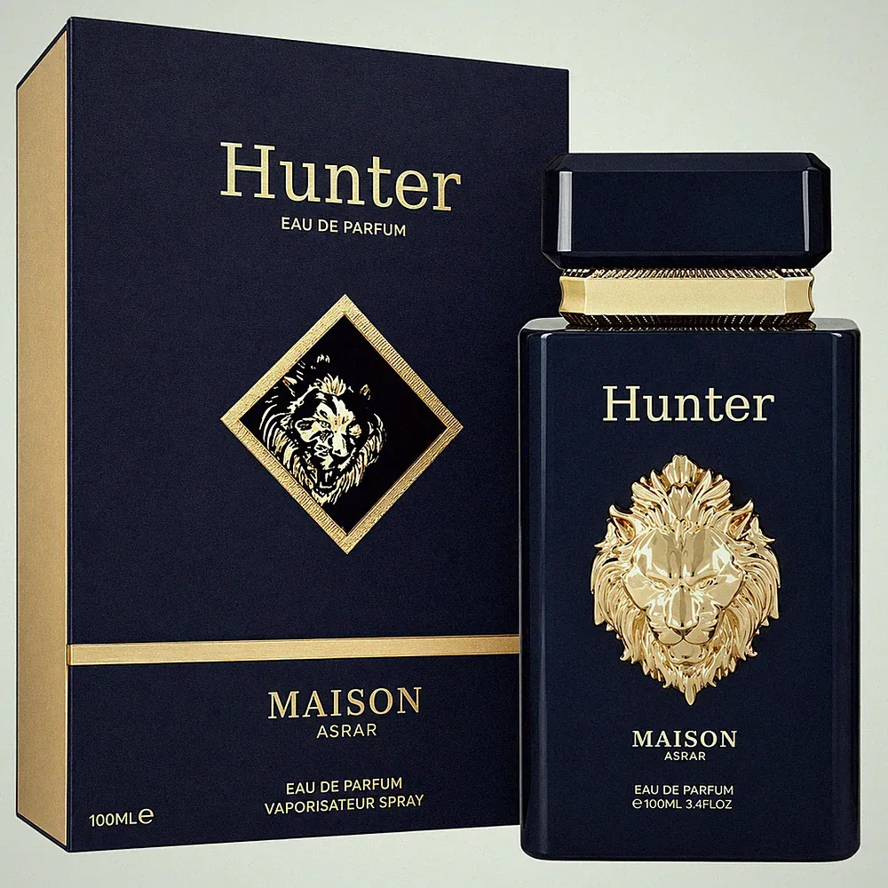 Maison Asrar Hunter Eau de Parfum 100ml Herren Arabisches Parfüm Vanille Neu OVP