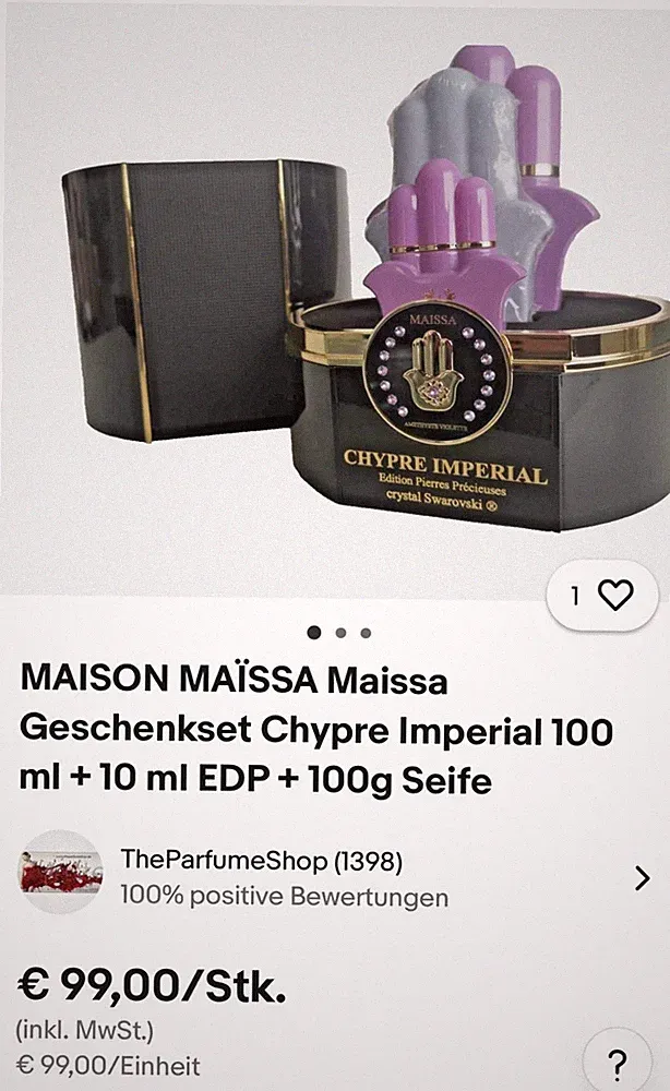 Maison Maissa CHYPRE IMPÉRIAL Parfüm