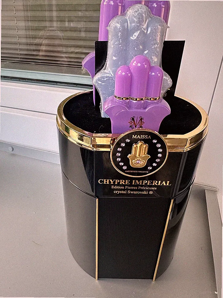 Maissa Swaovski Chypre Imperial Paris Parfüm Box mit Seife Set Neu Zertifikat