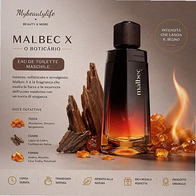 MALBEC X EAU DE TOILETTE HERREN