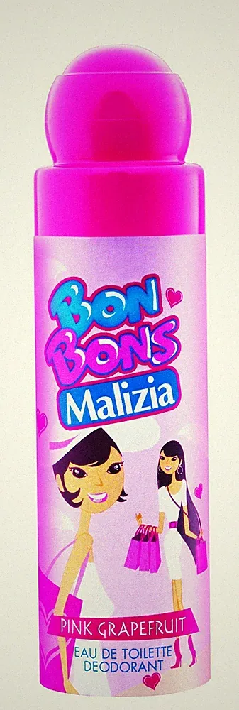 MALIZIA BON BONS Pink Grapefruit 75ml EAU DE TOILETTE Deo