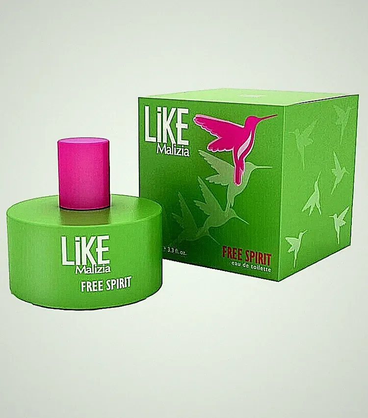 Malizia Like Free Spirit Eau de Toilette 3 x 100ml for Woman