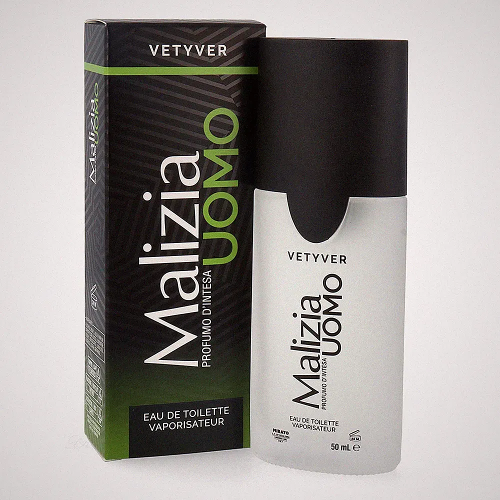 MALIZIA UOMO VETYVER - PARFUM Eau de Toilette 50 ml vapo der frische Klassiker