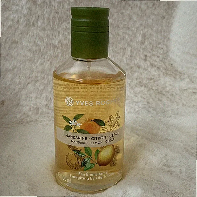 MANDARINE CITRON CEDER EAU DE TOILETTE YVES ROCHER 100 ML SPRAY NEU