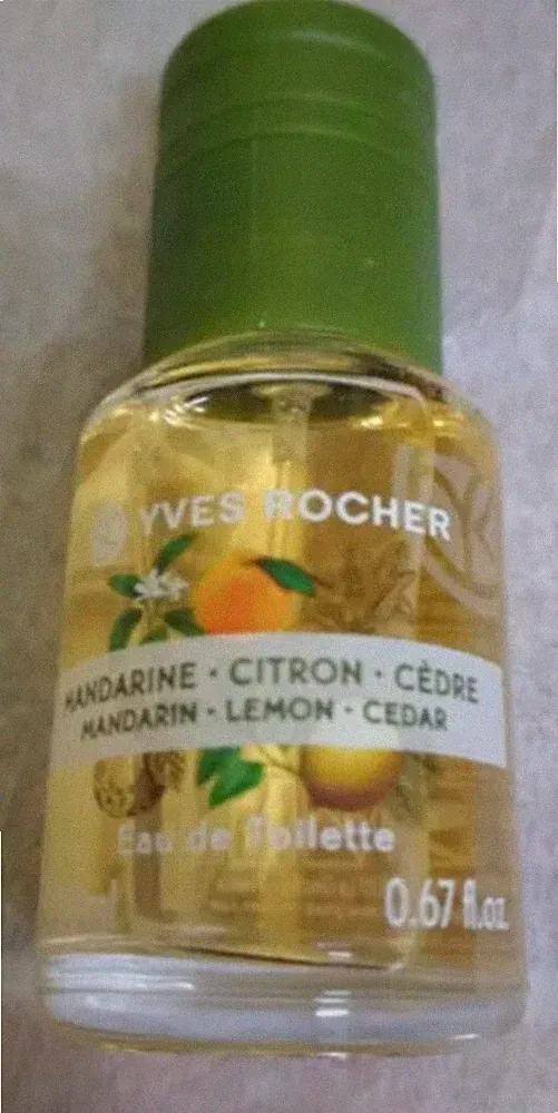 Mandarine Zitrone Zeder Eau de Toilette 20 ml Vape de Yves Rocher voll