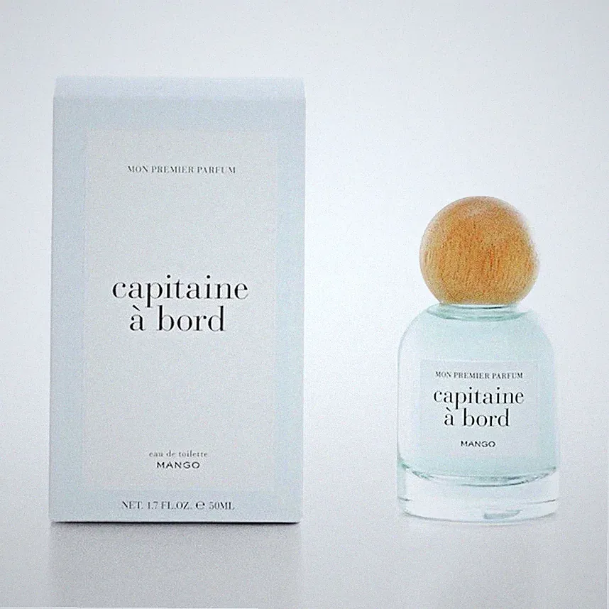 MANGO capitaine à bord Eau de Toilette Spray 50 ml Normale Größe Minze