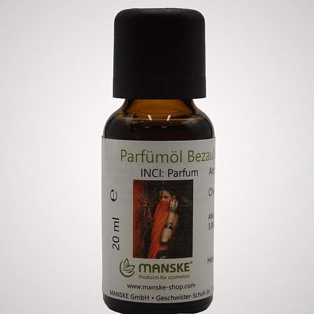 Manske Parfümöl Bezaubern-Captivate 20ml / für Kosmetik, vegan, Vanille, Duftöl