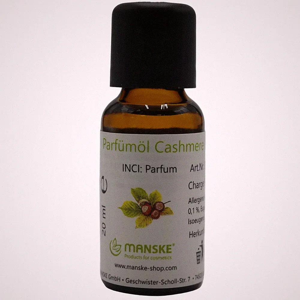 Manske Parfümöl Cashmere & Sweet Chestnut 20ml / für Kosmetik, vegan, Duftöl