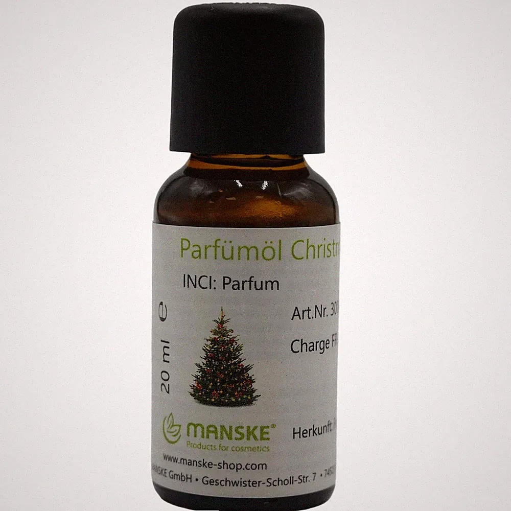 Manske Parfümöl Christmas Tree 20ml / für Kosmetik, vegan, Duftöl, Frisch
