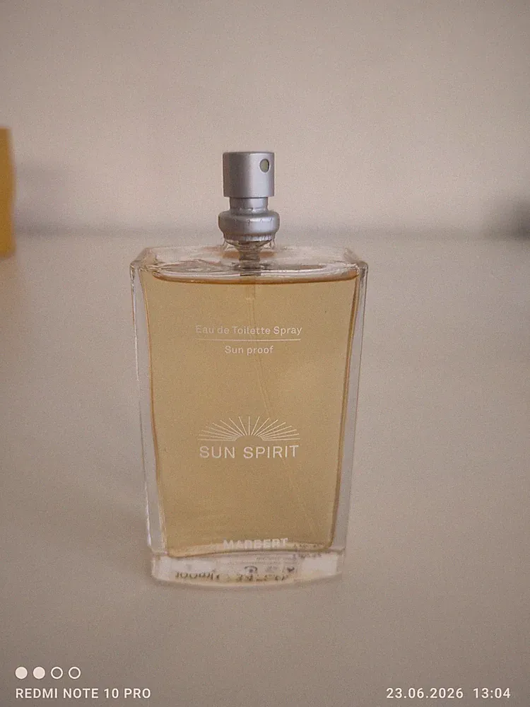 Marbert Sun Spirit 100 ml EdT Eau de Toilette Spray Geliefert Wie Auf Dem Bild