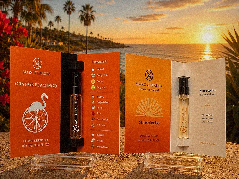 Marc Gebauer Discovery Set Sommer 10ml Extrait De Parfum Orange Flamingo & SE