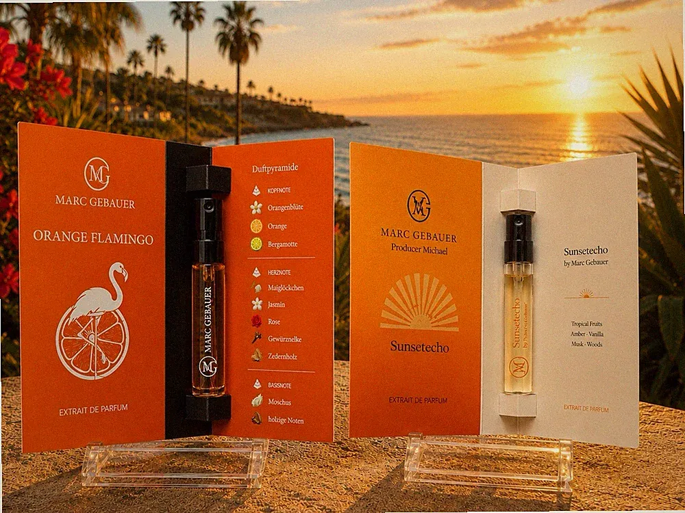 Marc Gebauer Extrait De Parfum Discovery Set Sommer Je 5ml Orange Flamingo & SE