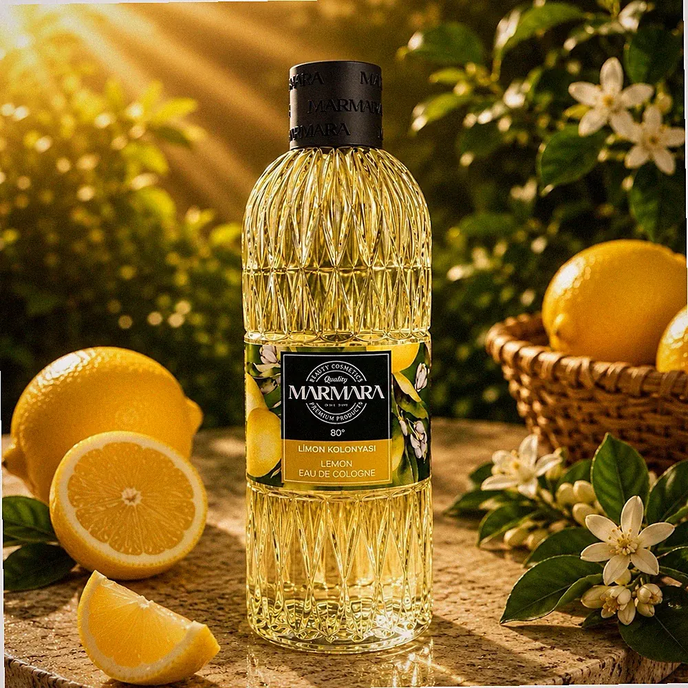 Marmara Kolonya Zitrone 80° Kölnisches Wasser 400 ml Lemon Eau de Cologne