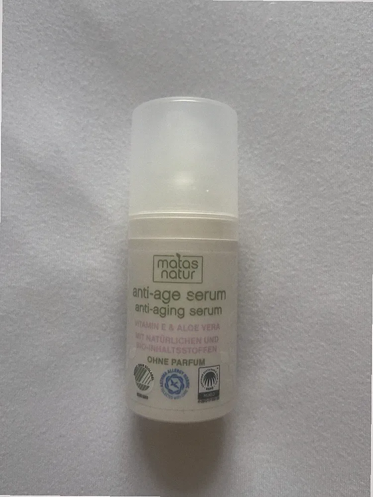 Matas Natur Anti-Age Serum Vitamin E Aloe Vera ohne Parfüm Biokosmetik Neu OVP