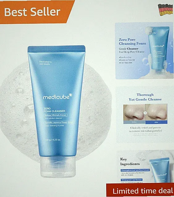 Medicube Zero Reinigungsschaum 120 ml - Teebaum für effektive Makeup-Entfernung
