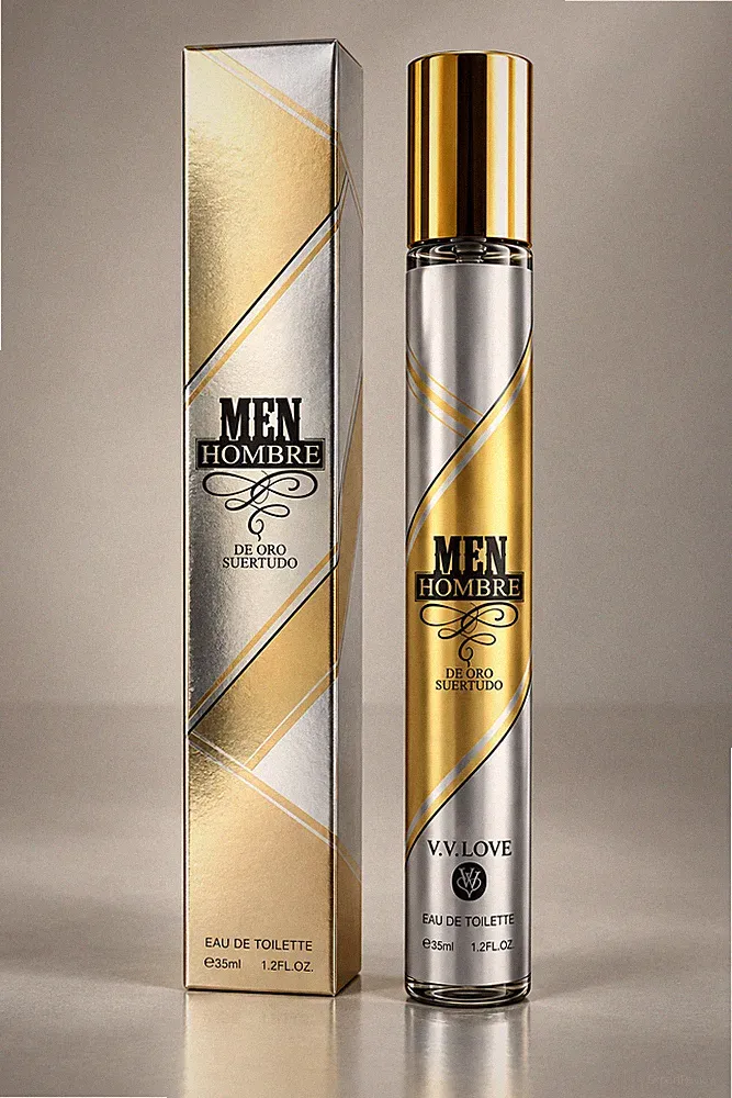 Men Hombre de Oro Suertudo Herren Parfum 35ml EDT Männer Duft Reise