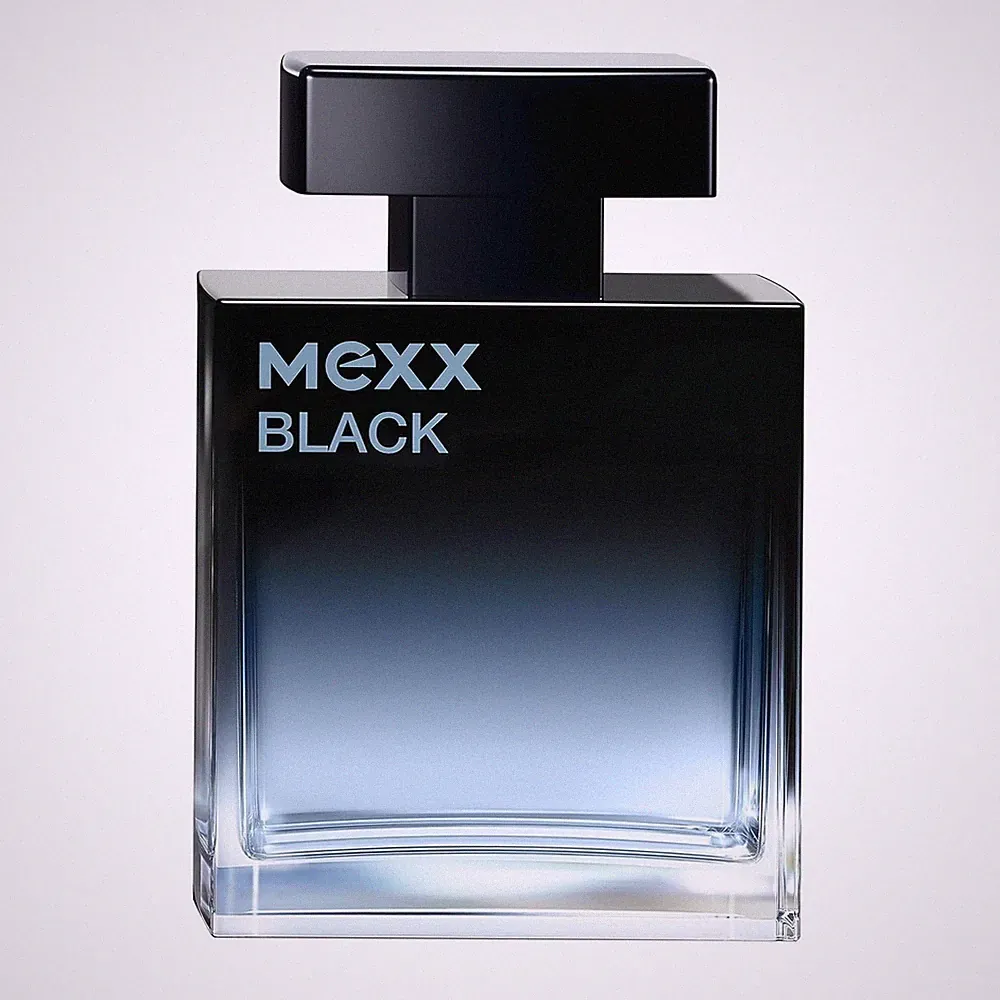 MEXX Black Man 50ml Eau de Parfum Herrenparfum Aquatisch Holzig Original